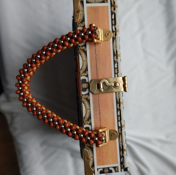 NWOT cigar box purse - Picture 2 of 5